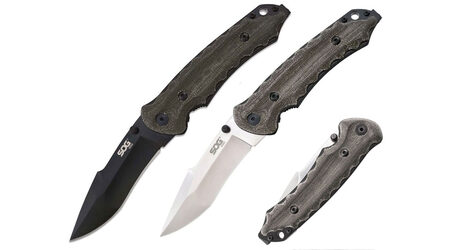 купите Нож складной SOG Kiku Folder Small Satin и Black / KU1001 - KU1002 в Краснодаре