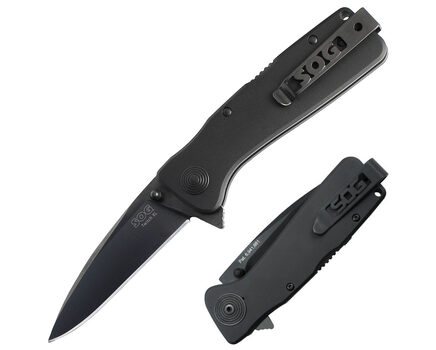 Купите полуавтоматический складной нож SOG Twitch XL Black TiNi TWI21 в Краснодаре в нашем интернет-магазине