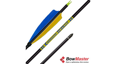 купите Стрела для лука Bowmaster Berkut натуральное оперение 5'' Shield (Боумастер Беркут) в Краснодаре