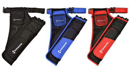 купите Колчан для стрел Bowmaster 3 тубы с 2 карманами и ремнем в Краснодаре