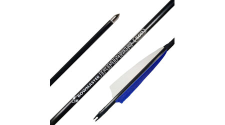 купите Стрела для лука Bowmaster Jammer натуральное оперение 5'' Shield (Боумастер Джаммер) в Краснодаре