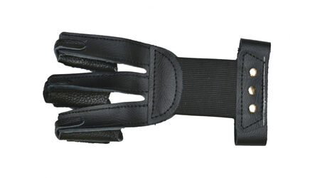 купите Перчатка кожаная JX502 черная для стрельбы из лука в Краснодаре