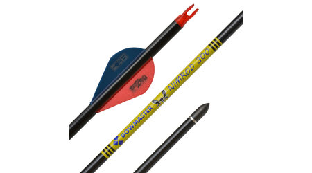 купите Карбоновая стрела для лука Bowmaster Nimrod с оперением Blazer 2" (Боумастер Нимрод), упак. 12 шт. в Краснодаре