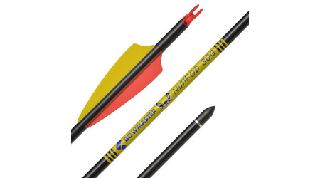 купите Карбоновая стрела для лука Bowmaster Nimrod с оперением Shield 3" (Боумастер Нимрод), упак. 12 шт. в Краснодаре
