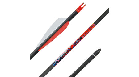 купите Карбоновая стрела для лука Bowmaster Patriot 340, оперение  3'' Streamline  в Краснодаре