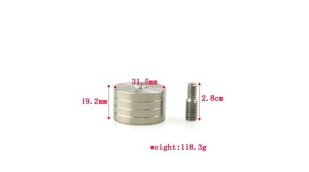 купите Грузик 116 грамм Bowmaster PR617 для карбоновых стабилизаторов в Краснодаре