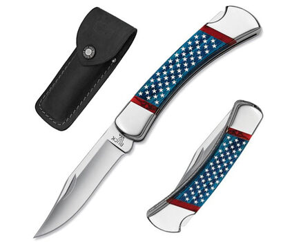 Купите складной нож Buck 110 Stars & Stripes Folding Hunter Limited Edition 0110BLSUSA в Краснодаре в нашем интернет-магазине