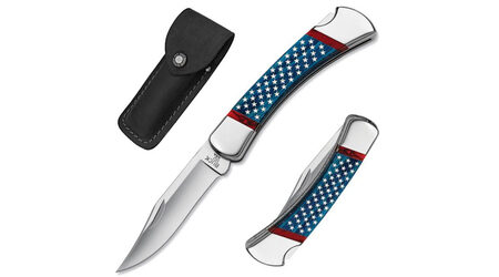 купите Нож складной Buck 110 Stars & Stripes Folding Hunter Limited Edition / 0110BLSUSA в Краснодаре