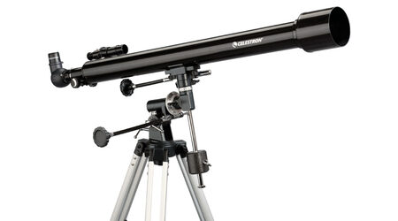 купите Телескоп Celestron PowerSeeker 60 EQ (рефрактор, 60мм, F=900мм, 1:11.7) на экваториальной монтировке в Краснодаре
