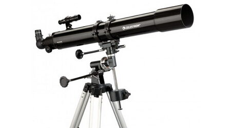 купите Телескоп Celestron PowerSeeker 80 EQ (рефрактор, 80мм, F=900мм, 1:11) на экваториальной монтировке в Краснодаре