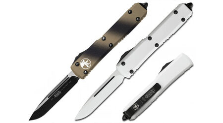 купите Автоматический выкидной нож Microtech Ultratech S/E Standard Drop Point / 121-1TC - 121-1ST в Краснодаре