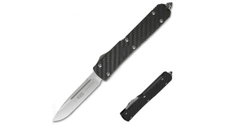 купите Автоматический фронтальный нож Microtech Ultratech S/E Carbon Fiber / 121-4CF в Краснодаре
