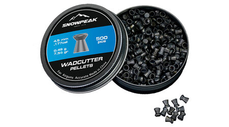 купите Свинцовые пульки для пневматики SnowPeak WadCutter калибр 4.5 мм в Краснодаре