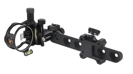 купите Прицел для блочного лука Topoint DB8250 (5 пинов, микрорегулировка, подсветка) в Краснодаре