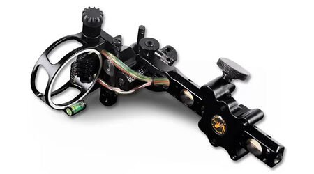 купите Прицел для блочного лука TP7570 черный (5 пинов, 0.019", микрорегулировка, подсветка) в Краснодаре