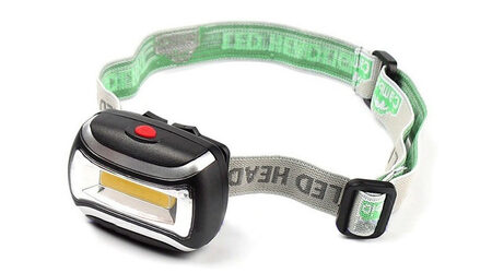 купите Светодиодный налобный фонарь UltraFire Flat LED 3W в Краснодаре