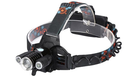 купите Светодиодный налобный фонарь UltraFire W-603 (Cree XML T6 + 2 Q5) 3500 люмен в Краснодаре