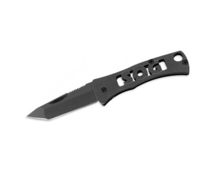 Нож-брелок складной SOG Micron (сталь 420) black